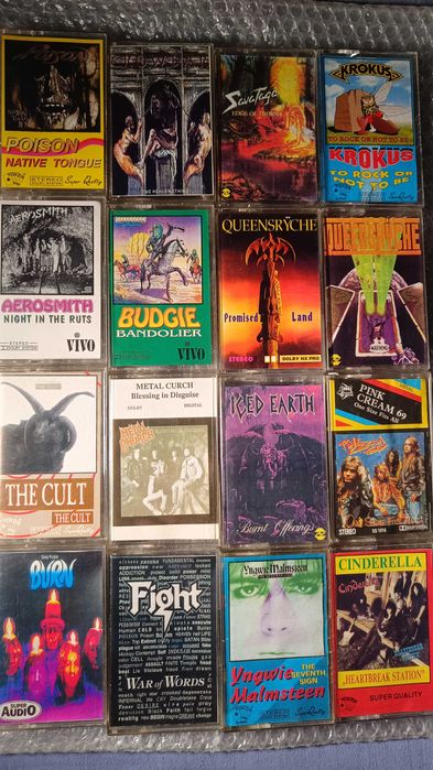 Casete audio Rock