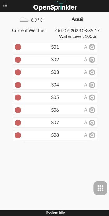 Cablaj PCB Open Sprinkler cu Raspberry Pi