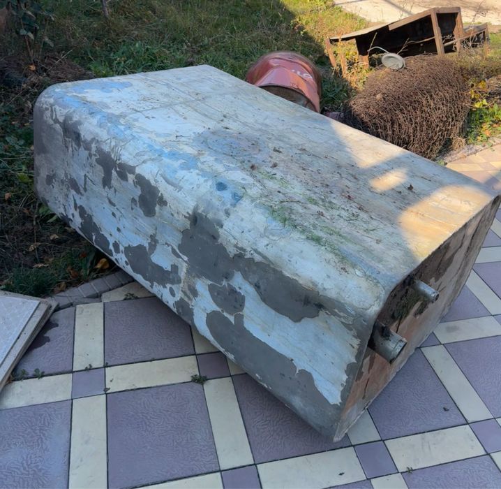 Алюминивый бак 500л