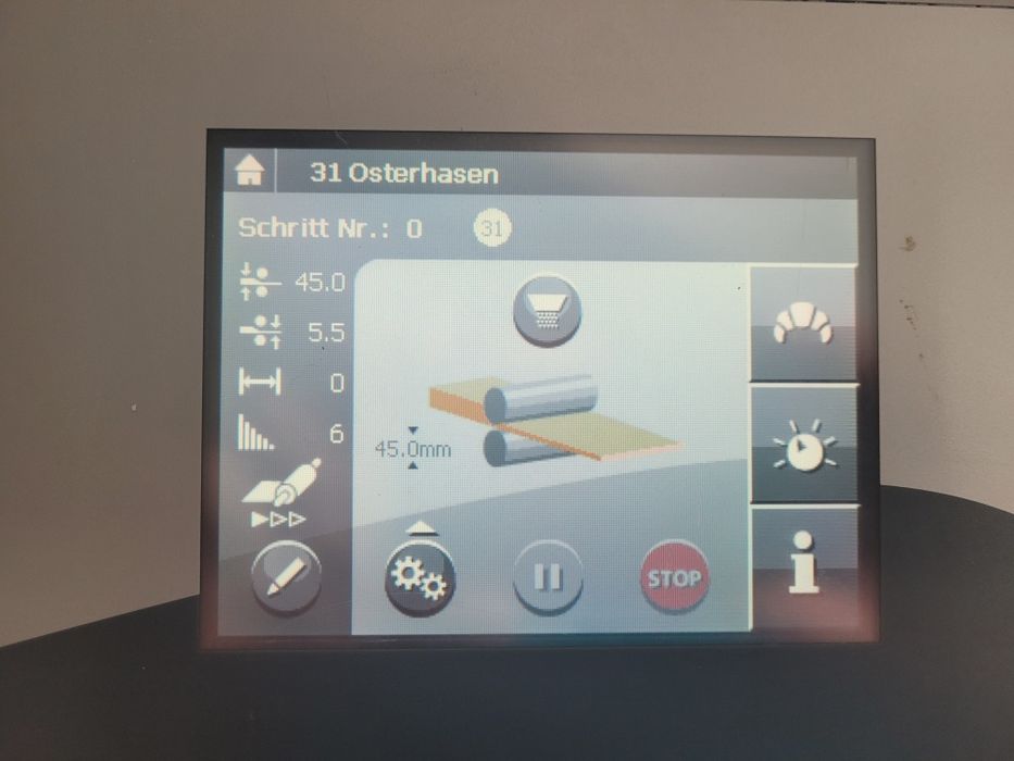 Masina de foietaj-,FRITSCH-,Rollfix;600/650 EMA