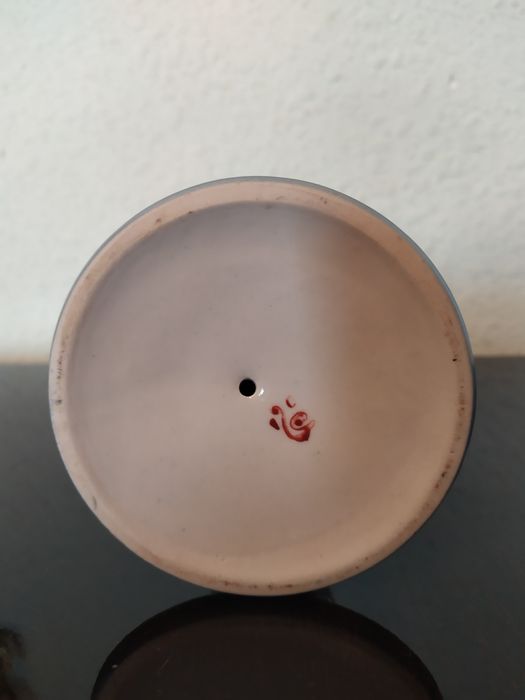 Подсвечник фарфоровый, кобальт