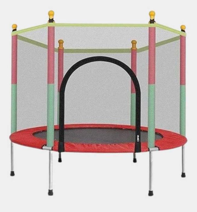 Батут каркасный. Диаметр-140 см. Доставка и установка бесплатно