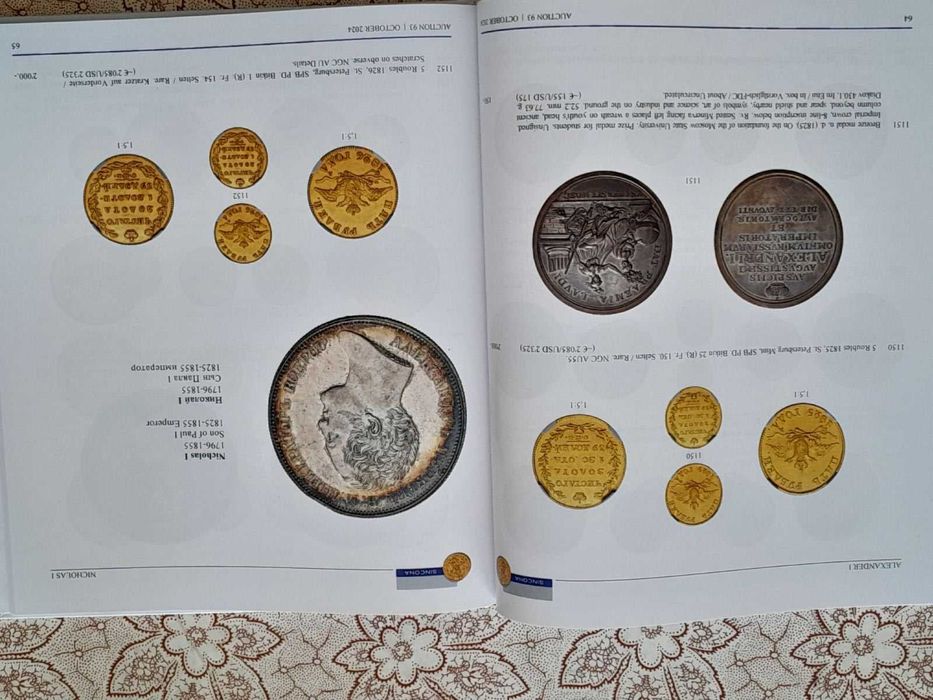 SINCONA Auction 93: Российские монети и медали / 22.10.2024