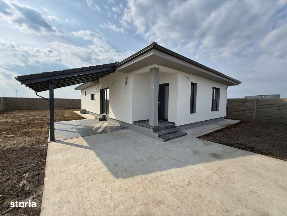 Casa individuala, 4 camere, 105 utili, 580 teren, comision 0% Sanmihai