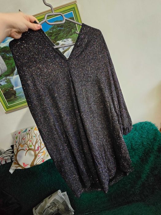 Нова, елегантна макси блуза 5хл