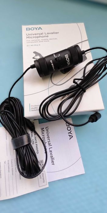 Професионални микрофони BOYA WMic5 - ултра комп. стрийм, подкаст, live