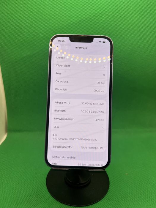 Iphone 14 128gb 88% bat fisurat•Amanet Lazar Crangasi•55246