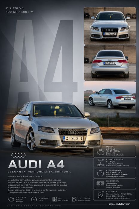 Audi A4 2008 2.7TDI V6