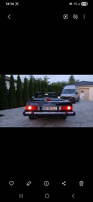 Inchiriere evenimente Mercedes sl 560