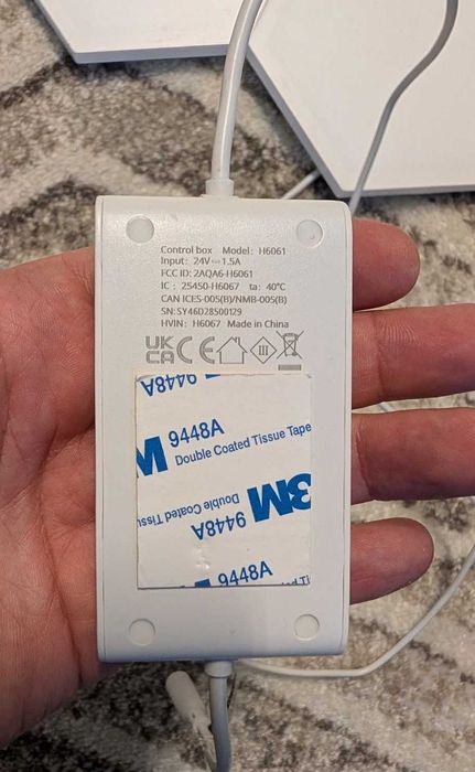 Kit 10 panouri Goove glide hexa