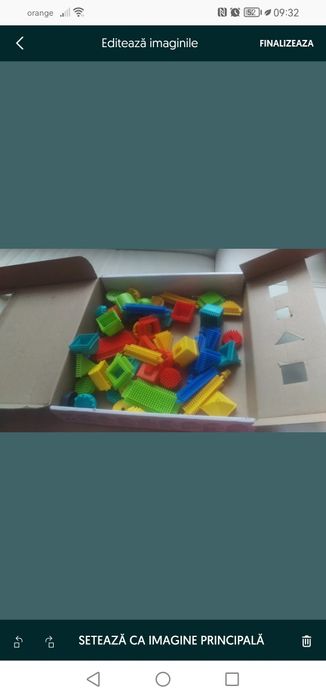 Joc creativ 50 piese pentru copii BLOKO