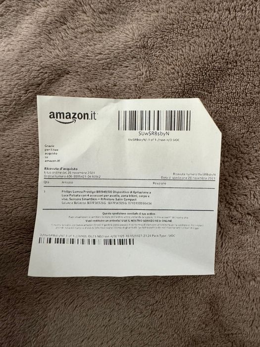 Epilator IPL Philips Lumea BRI 949