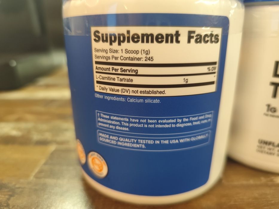 L-carnitine tartrate 245g