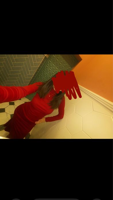 Обтягивающее платье русалка