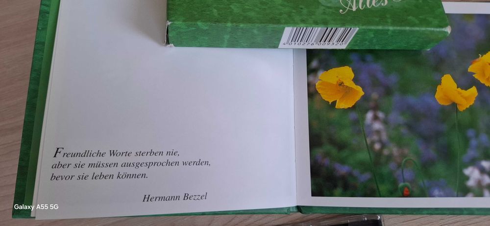 Set Cd+Album , in lb. Germană,  nou
