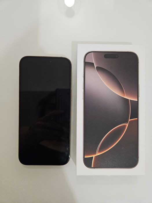 iPhone 16 PRO MAX - 100% батерия - Desert