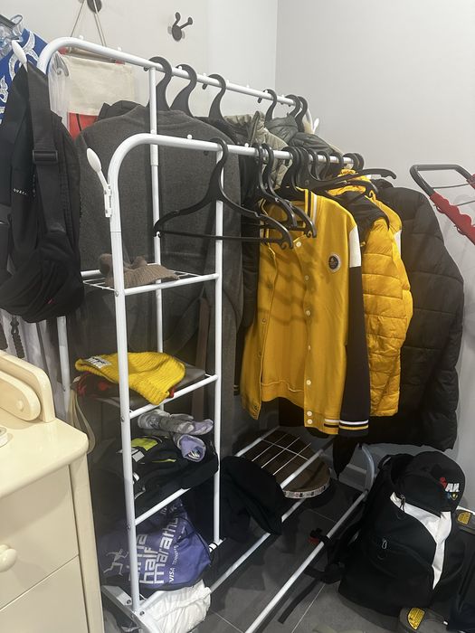 Вешалка шкаф напольная гардероб