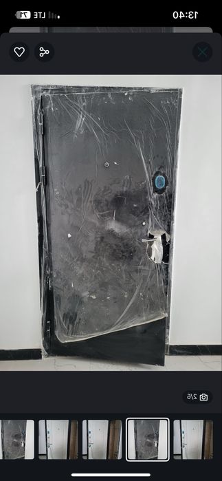 Дверь входная железная новая