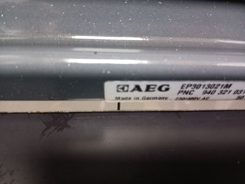 Иноксова печка за вграждане с керамичен плот АЕГ Aeg 2 години гаранция