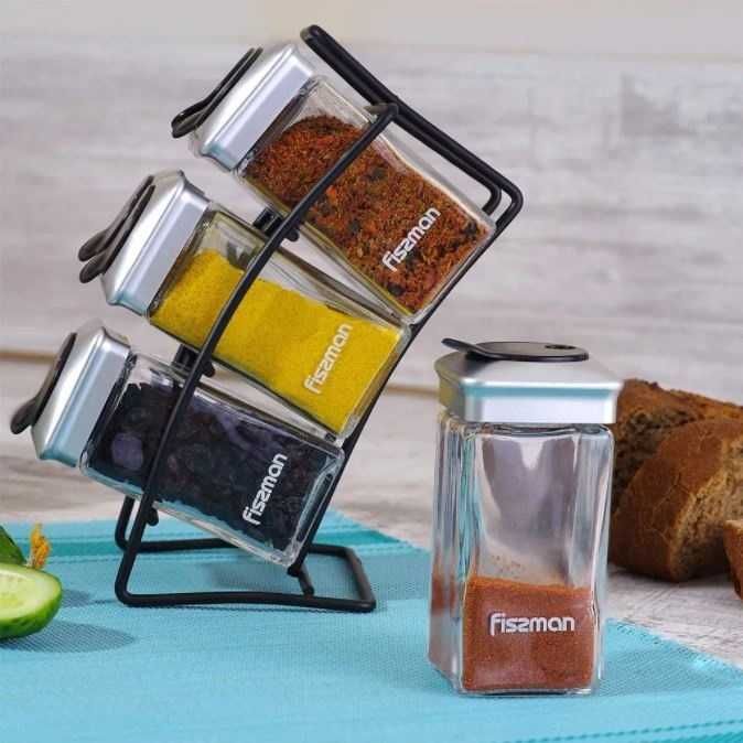 Fissman набор для специй 6434, стекло