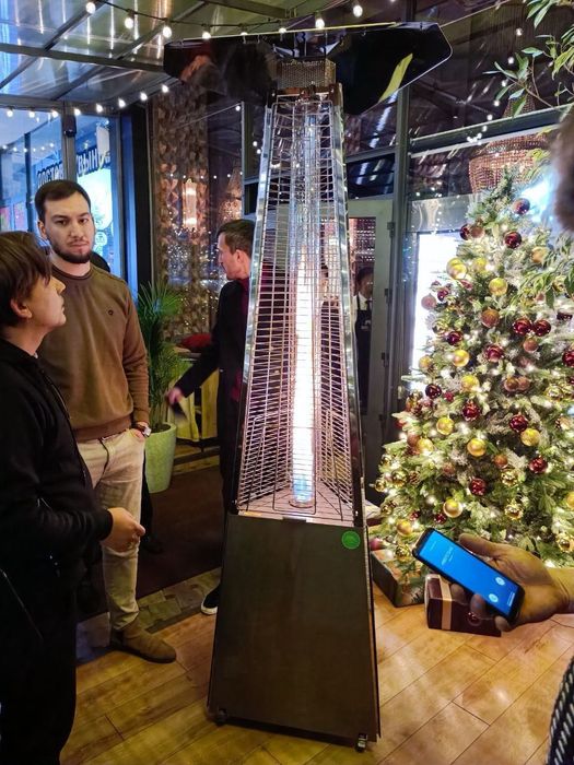 Инфракрасный уличный камин на пропане AIWA