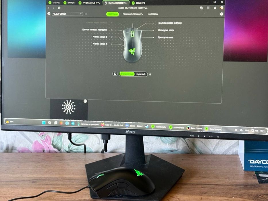 Игровая мышка razer deathadder esential возможен торг