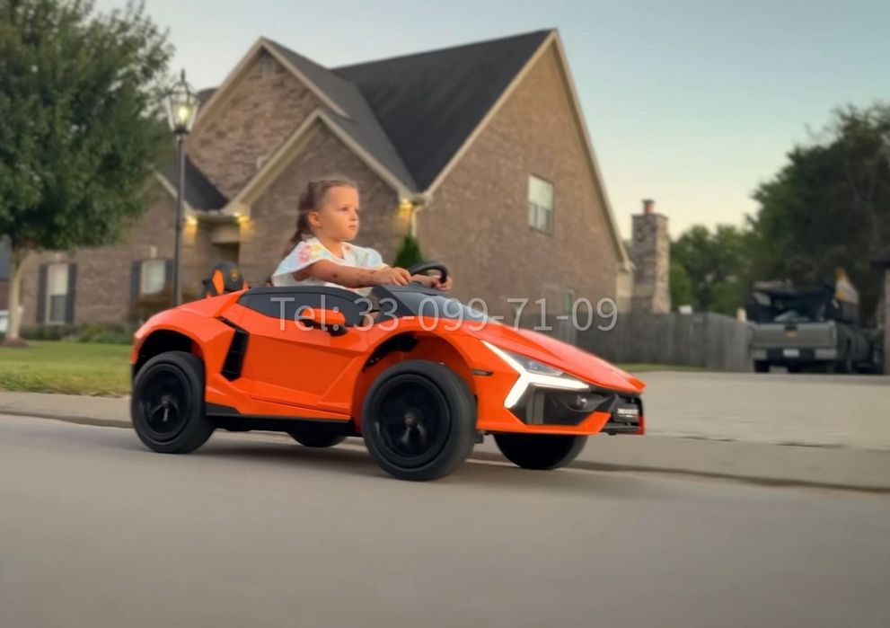 Детский электромобиль Lamborghini Revuelto 24V, 2х местный, до 10 лет