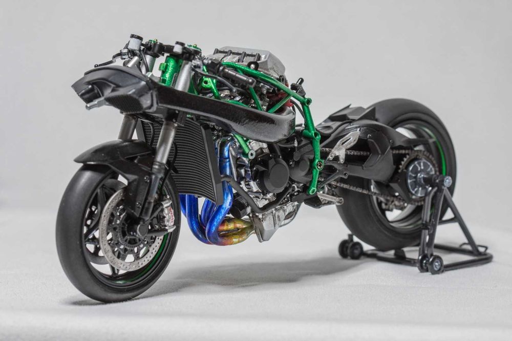 Модел на мотоциклет Kawasaki Ninja H2R