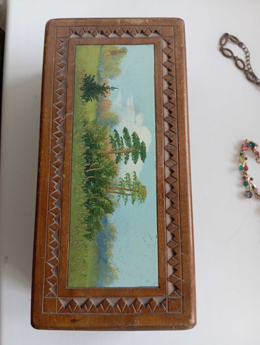 Ретро шкатулки из дерева СССР