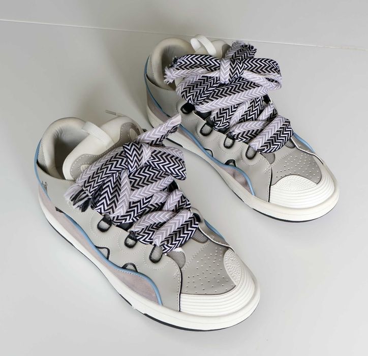 Мъжки кожени кецове Lanvin