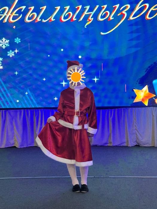 Костюм санты на девочку