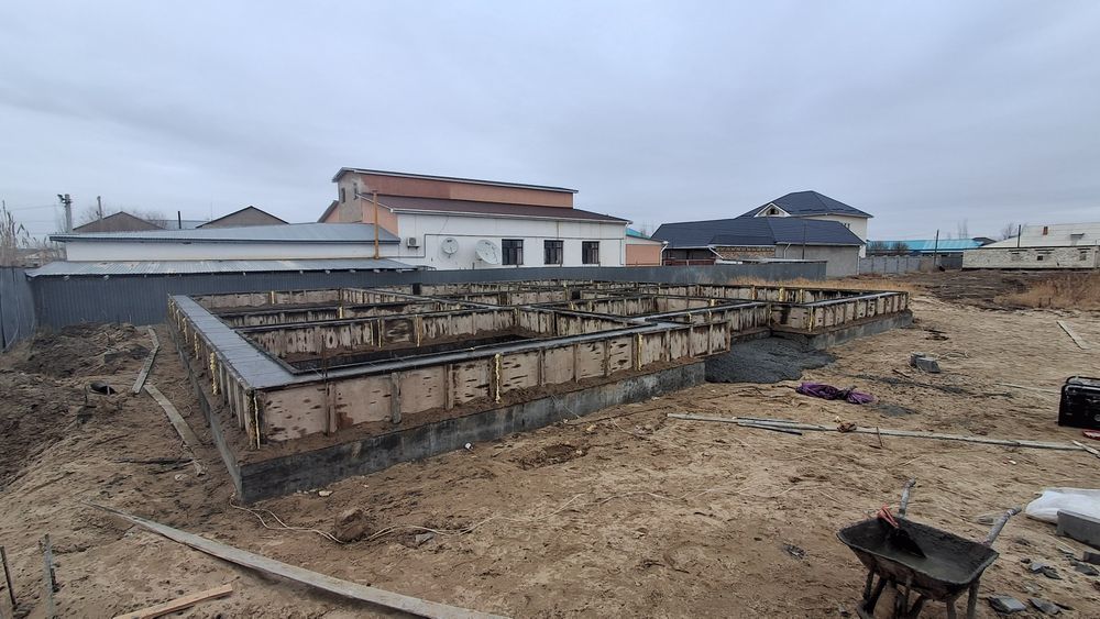 Фундамент,бетон куйамыз