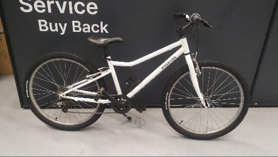 Bicicletă polivalentă Riverside 100 24" alb - (SecondHand) Decathlon