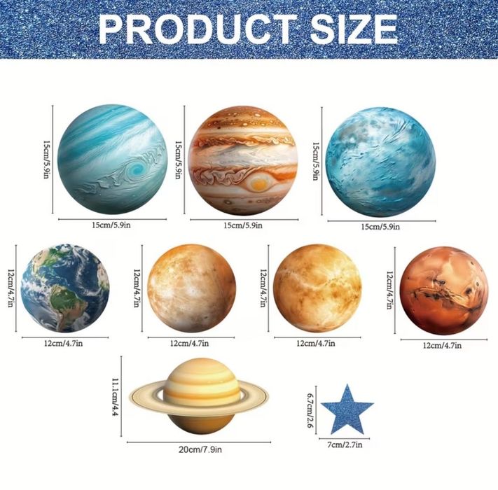 Парти украса за  втори рожден ден - космос ; Two the moon and back