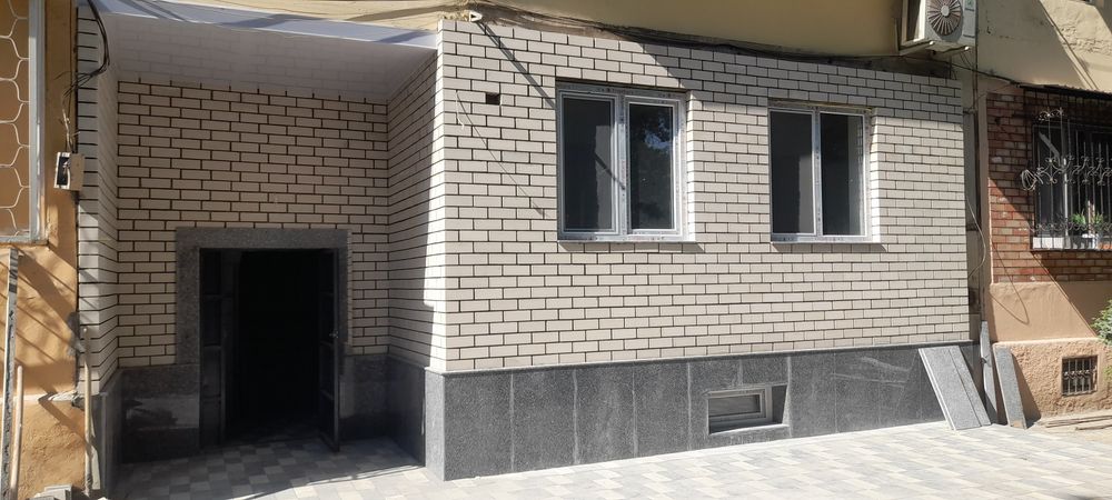 Balkonlarga gisht terish va tamirlash yangi rom panjara soyabon urnati
