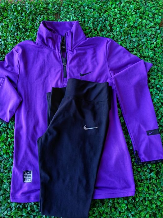 Trening damă Nike Pro Combat, mov, mărime M, NOU!