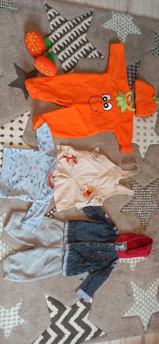 Бебешки дрехи 3-6 и 6-9 месеца косъм хелуин