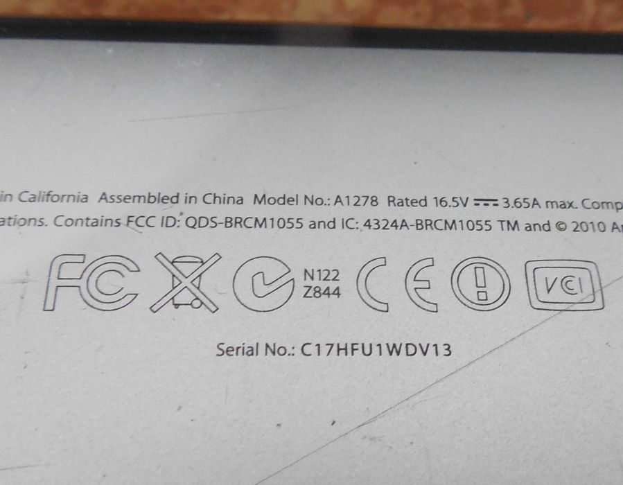 Vand laptop MacBook Pro 13 inch