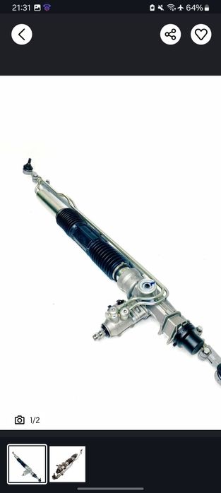 Рулевая рейка приора