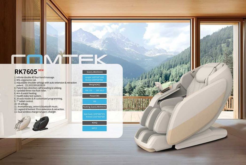 Массажное кресло iSpace | Massaj kresla | 3D-массаж, шейно-плечевая