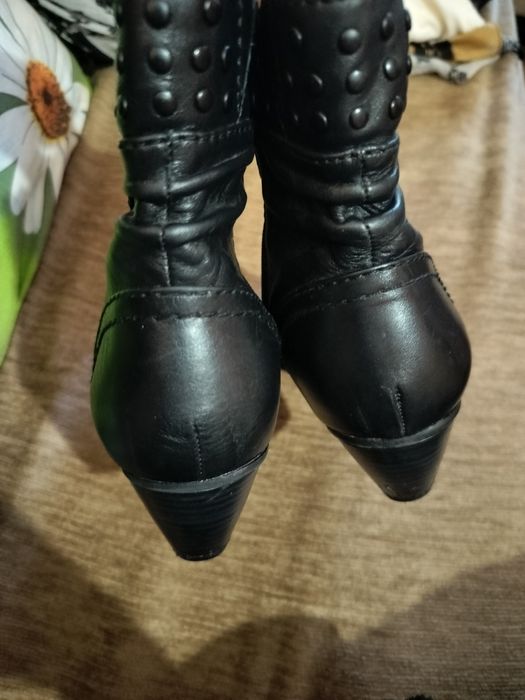 Боти естествена кожа 37 номер