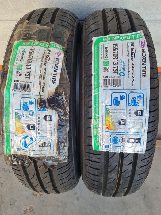 Нови летни гуми 2 броя NEXEN Nblue HDPlus 155 70 R13