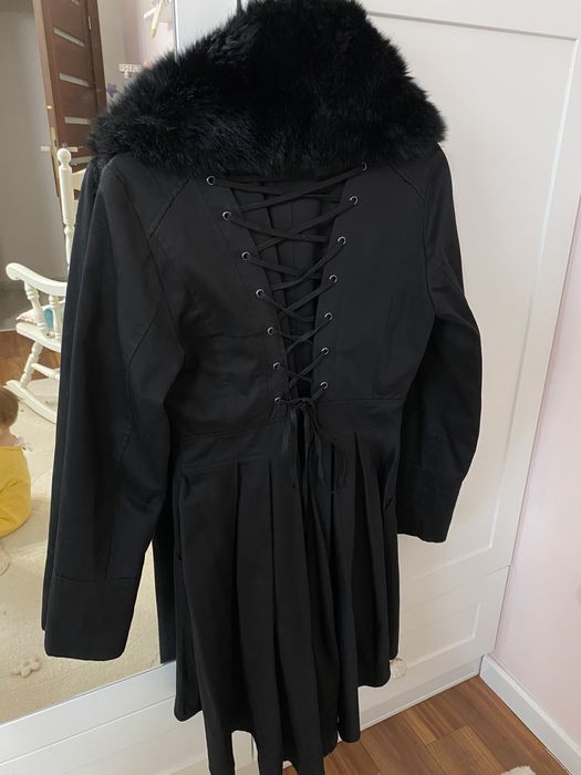 Palton de dama cu blana naturala