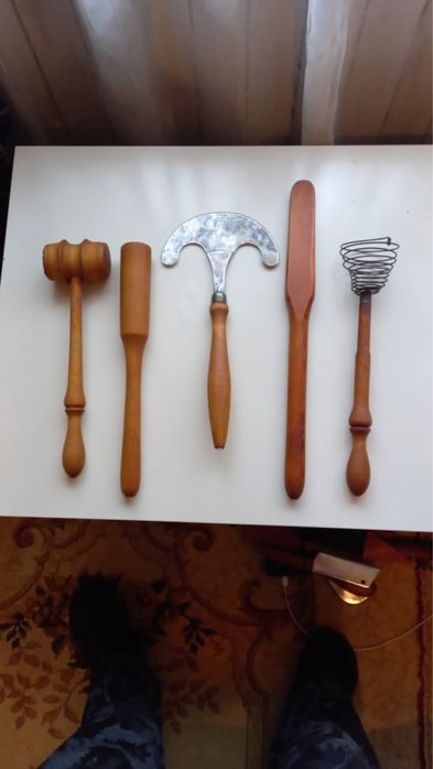 Деревянный кухонный набор