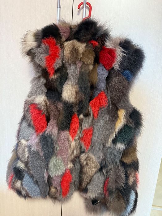 Елек от естествен косъм. Размер-S/M