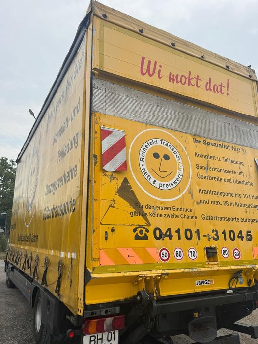 Vand mercedes Atego 818 euro 6 cabina dubla prelata lift perne variante