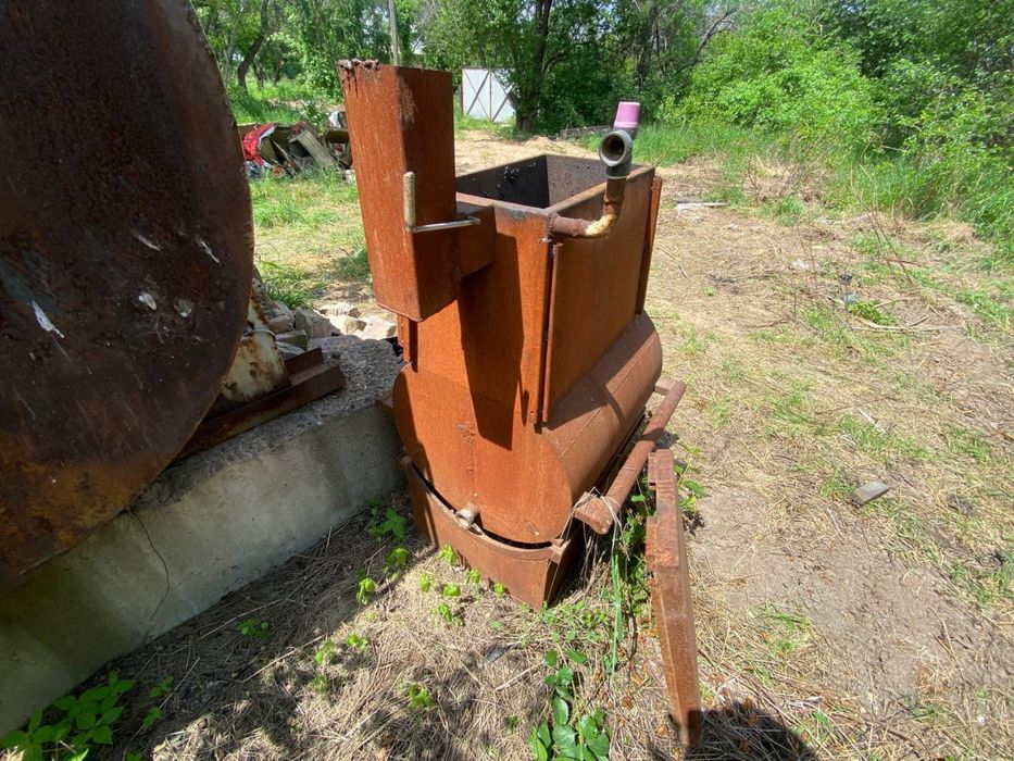Стальная печь с водяной рубашкой