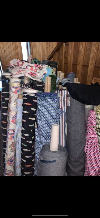 Stoc materiale textile italia matase lana in