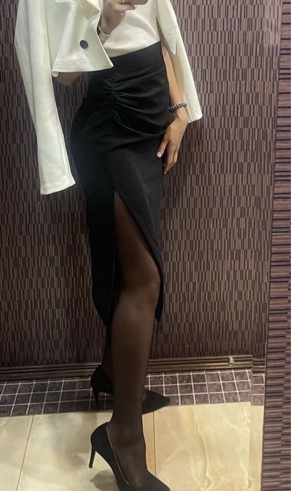 Пиджак турция, юбка, топ