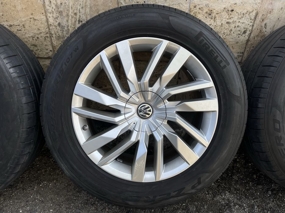 Jante Roti 19 VW Touareg 3 Audi Q7 4M Q8 E Tron Anvelope Vara Iarna 255 55 R19 M+S